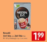 3in1 Stix im Angebot bei famila Nordost in Kiel 3in1 Stix Angebote von Nescafé bei famila Nordost Kiel für 1,99 €