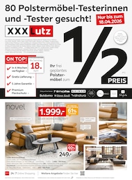 Wohnlandschaft im XXXLutz Möbelhäuser Prospekt "NR.1 BEIM PREIS" auf Seite 4