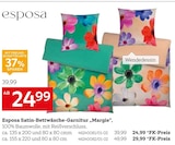 Satin-Bettwäsche-Garnitur Margie ca. 135 x 200 und 80 x 80 cmm von Esposa für 24,99 € bei XXXLutz Möbelhäuser im Angebot Satin-Bettwäsche-Garnitur Margie ca. 135 x 200 und 80 x 80 cmm von Esposa im aktuellen XXXLutz Möbelhäuser Prospekt