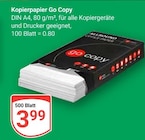 Kopierpapier Go Copy Angebote bei GLOBUS Duisburg für 3,99 €