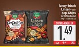 Linsen-Chips im Angebot bei EDEKA in München Linsen-Chips Angebote von funny-frisch bei EDEKA München für 1,49 €