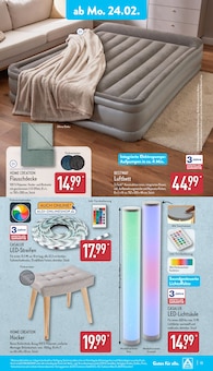 Bett Angebot im aktuellen ALDI Nord Prospekt auf Seite 15