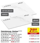 Aktuelle Fliesen Angebote bei toom Baumarkt in Jena Aktuelles Feinsteinzeug Fontana Angebot bei toom Baumarkt in Jena ab 31,67 €