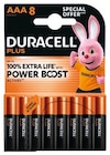 8 PILES - DURACELL PLUS en promo chez Bureau Vallée Calais à 5,99 €