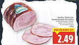 Südtiroler Gewürzbraten Porchetta von Senfter im aktuellen E center Prospekt