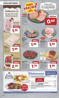 Wurst im combi Prospekt "Markt - Angebote" mit 28 Seiten (Osnabrück)