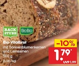Bio-Vitalbrot von BioBio im aktuellen Netto Marken-Discount Prospekt