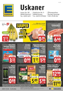Aktueller EDEKA Greven Prospekt EDEKA Greven Prospekt "Aktuelle Angebote" mit 28 Seiten