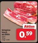 Schweinebauch am Stück bei Markant Nordwest im Saterland Prospekt für 0,59 €