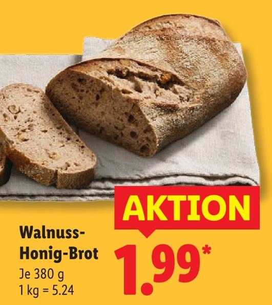 Walnuss-Honig-Brot