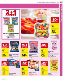Prix et réduction Haribo dans le prospectus Carrefour en cours Offre Haribo dans le catalogue Carrefour du moment à la page 13