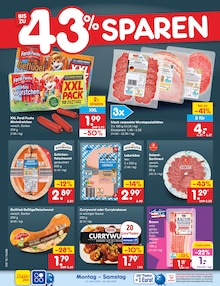 Wurst im Netto Marken-Discount Prospekt "Aktuelle Angebote" mit 69 Seiten (Hildesheim)