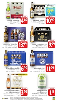Bier im EDEKA Prospekt "Aktuelle Angebote" mit 45 Seiten (Bad Kreuznach)