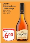 Weinbrand Angebote von Chantré bei GLOBUS Amberg für 6,00 €