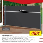 Seitenmarkise Angebote bei toom Baumarkt Ettlingen für 49,99 €