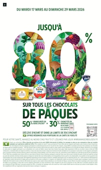 Catalogue Intermarché Super de la semaine 13, "MERVEILLEUSES PÂQUES", page 2, 24/03/2026 - 06/04/2026 Prospectus Intermarché Super en cours, "MERVEILLEUSES PÂQUES", page 2 sur 56