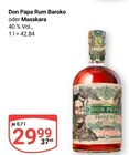 Baroko im Angebot bei GLOBUS in Pulheim Baroko Angebote von Don Papa Rum bei GLOBUS Pulheim für 29,99 €