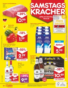Krombacher im aktuellen Netto Marken-Discount Prospekt (Freiberg) Krombacher im Netto Marken-Discount Prospekt "Aktuelle Angebote" mit 62 Seiten (Freiberg)