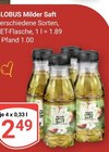 Aktuelle Saft Angebote bei GLOBUS in Koblenz Aktuelles Milder Saft Angebot bei GLOBUS in Koblenz ab 2,49 €