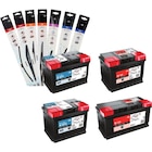 SUR TOUTES LES BATTERIES ET BALAIS D'ESSUIE-GLACES - CARREFOUR en promo chez Carrefour Roubaix