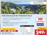 FAMILIENURLAUB IM THÜRINGER WALD bei Netto Marken-Discount im Friesoythe Prospekt für 249,00 €