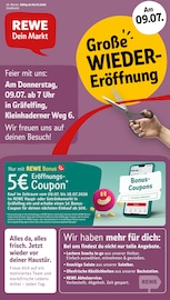 REWE Gräfelfing Prospekt der aktuellen Woche, gültig von 06.07.2026 bis 11.07.2026 Aktueller REWE Gräfelfing Prospekt "Dein Markt" mit 32 Seiten