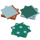 Lot de 20 serviettes décorées - CARREFOUR HOME en promo chez Carrefour Lot de 20 serviettes décorées - CARREFOUR HOME dans le catalogue Carrefour