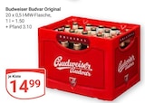 GLOBUS Lahnstein - Budvar Original Angebot im Prospekt Budvar Original bei GLOBUS im Lahnstein Prospekt für 14,99 €