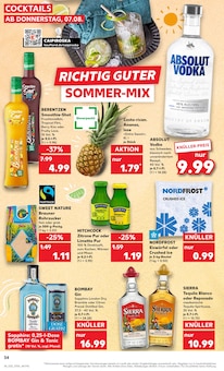 Tequila im aktuellen Kaufland Prospekt (Rostock) Tequila im Kaufland Prospekt "Aktuelle Angebote" mit 60 Seiten (Rostock)