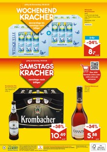 Krombacher im Netto Marken-Discount Prospekt "DER ORT, AN DEM DU IMMER AUSGEZEICHNETE PREISE FINDEST." mit 6 Seiten (Regensburg)