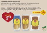 Meisterbäckers Classic im VITALIA Reformhaus Prospekt Meisterbäckers Classic von Schär im aktuellen VITALIA Reformhaus Prospekt für 2,99 €