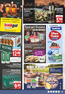 Veltins im EDEKA Prospekt "Aktuelle Angebote" mit 24 Seiten (Soest)