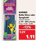 Balla Stixx oder Spaghetti Angebote von HARIBO bei Kaufland Villingen-Schwenningen für 1,11 €