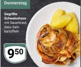 Gegrillte Schweinshaxe im Angebot bei GLOBUS in St. Ingbert Gegrillte Schweinshaxe Angebote bei GLOBUS St. Ingbert für 9,50 €