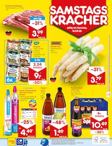Krombacher im Netto Marken-Discount Prospekt "Aktuelle Angebote" mit 62 Seiten (Marl)