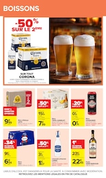 Prix et réduction Corona dans le prospectus Carrefour en cours Offre Corona dans le catalogue Carrefour du moment à la page 46