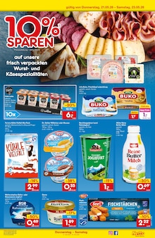 Milch im Netto Marken-Discount Prospekt "Aktuelle Angebote" mit 53 Seiten (Freiburg (Breisgau))