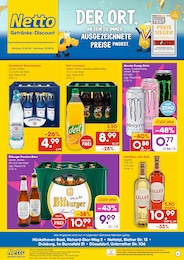 Netto Marken-Discount Prospekt für Erkelenz mit 2 Seiten Netto Marken-Discount Prospekt für Erkelenz: "DER ORT, AN DEM DU IMMER AUSGEZEICHNETE PREISE FINDEST.", 2 Seiten, 24.08.2026 - 29.08.2026