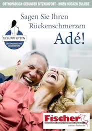 Polstermöbel Fischer Prospekt: "Sagen Sie Ihren Rückenschmerzen Adé!", 15 Seiten, 08.06.2025 - 15.06.2025