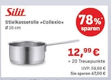 Stielkasserolle »Collexio« Angebote von Silit bei E center Weiden für 12,99 €