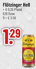 Flötzinger Hell von Flötzinger im aktuellen Trinkgut Prospekt für 1,29 €