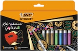 Kit cadeaux Marqueurs intensity - BIC en promo chez Carrefour Yerres à 6,27 €