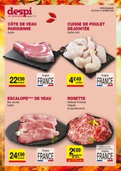 Poulet Angebote im Prospekt "CHEZ NOUS, L’AUTOMNE SE SAVOURE À PETIT PRIX !" von Provenc’halles auf Seite 5
