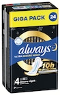 Serviettes ultra ou platinium - ALWAYS en promo chez U Express Serviettes ultra ou platinium - ALWAYS dans le catalogue U Express
