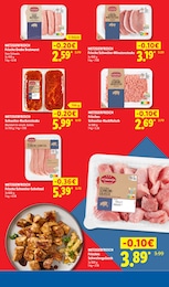 Lidl Bratwurst im Prospekt 