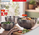 Bols en acier inoxydable premium - SILVERCREST dans le catalogue Lidl