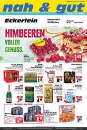 Aktueller nah und gut Supermarkt Prospekt in Schwarzenbruck und Umgebung, "Wir lieben Lebensmittel!" mit 4 Seiten, 22.04.2024 - 27.04.2024