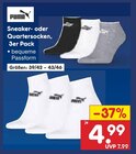 Sneaker-Socken, 3er Pack Angebote von Puma bei Netto Marken-Discount Görlitz für 4,99 €