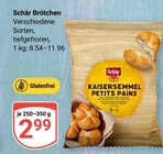Kaisersemmel Petits Pains Angebote von Schär bei GLOBUS Neubrandenburg für 2,99 €