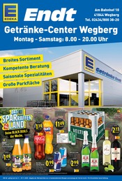Bier im EDEKA Prospekt in Wegberg Aktueller EDEKA Prospekt mit Bier, "Aktuelle Angebote", Seite 1